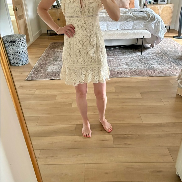 Free People Lace/Crochet Dress - Picture 6 of 7